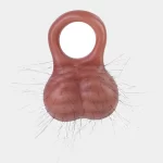 Anesidora Cock Ring With Balls Hairy Style