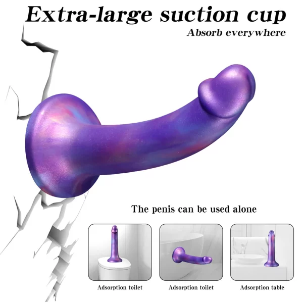 Anesidora Classic Harness Dildo For Lesbian 7.8 Inches
