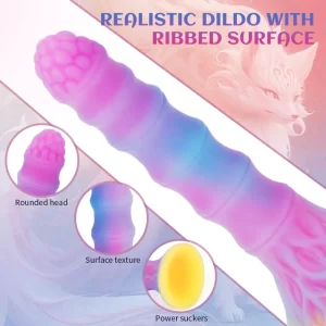 Bamboo Dildo Glow In The Dark 8 Inches