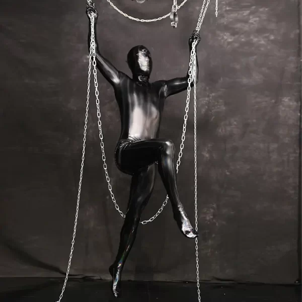 Bdsm Latex Suit for Male Elasticity Design