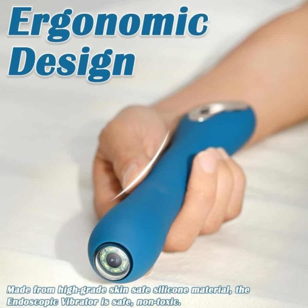 Camera Dildo Vibration & Heating Bendable Design