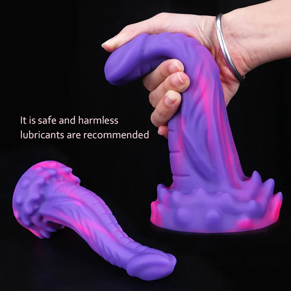 Cosmic Fang Silicone Dragon Dildo 8.2 Inches