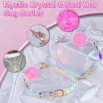 Crystal Ball Gag With Premium Silicone for Beginner