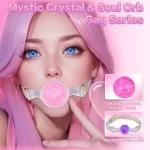 Crystal Ball Gag With Premium Silicone for Beginner