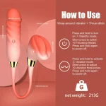 Dual G-Spot Clitoris Stimulating Vibrator