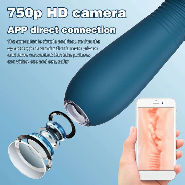 Endoscope Vibrator With App Control 1080P HD