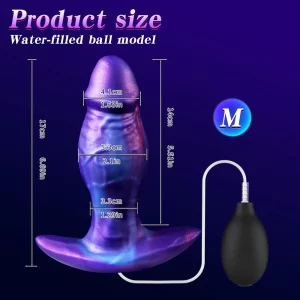 Galaxy - Large Squirting Butt Plug 3 Sizes