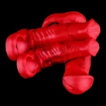 Horsecock Sheath for Penis Blood-red 3 Sizes