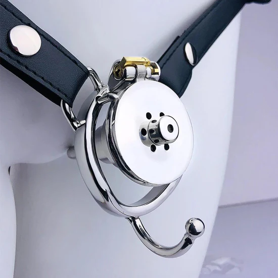 Inverted Cock Cage with Strap – 4 Sizes