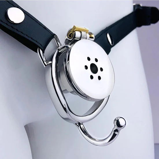 Inverted Cock Cage with Strap – 4 Sizes