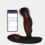 Long Distance Prostate Massager With 360° Rotating