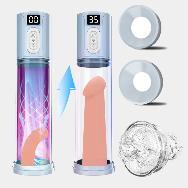 Male Dick Pump 2‑in‑1 Masurbator