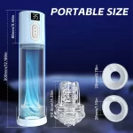 Male Dick Pump 2‑in‑1 Masurbator