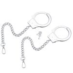 Plug Bondage With Handcuffs Metal Design