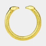 Gold Cock Ring Snake Design 5 Sizes