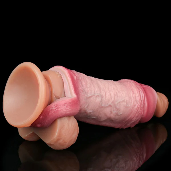 Open End Cock Sleeve Lifelike Design 5.6 Inches