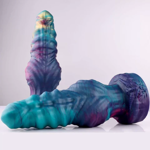 Poison Dragon Spiral Huge Dildo 13 Inches