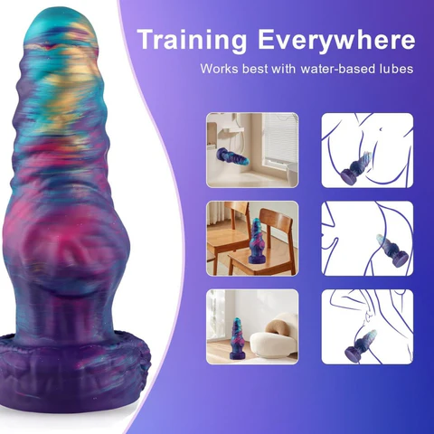 Poison Dragon Spiral Huge Dildo 13 Inches
