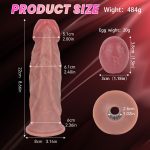 Realistic Ovipositor Dildo Manual Design 8 Inches