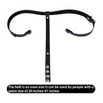 Short Chasity Cage Realistic Strap On 4 Inches