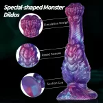 Skeleton Horse - Vibrant Color Dildo 8.8 Inches