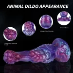 Skeleton Horse - Vibrant Color Dildo 8.8 Inches
