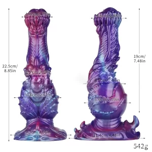 Skeleton Horse - Vibrant Color Dildo 8.8 Inches
