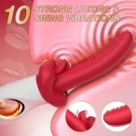 Spiked Tongue Vibrator for G-Spot & Clit