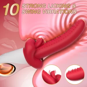 Spiked Tongue Vibrator for G-Spot & Clit