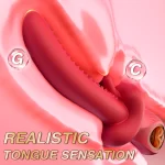 Spiked Tongue Vibrator for G-Spot & Clit
