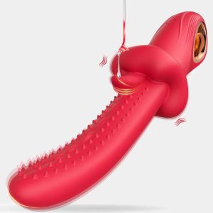 Spiked Tongue Vibrator for G-Spot & Clit