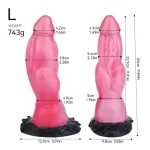Werewolf Dildo Premium Silicone 3 Sizes
