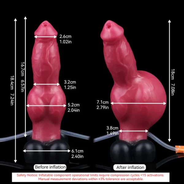 Werewolf Dildo That Cums Premium Silicone 3 Sizes