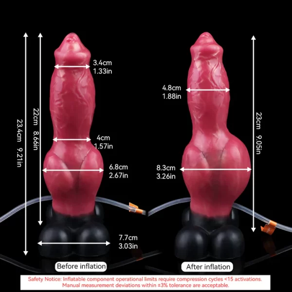 Werewolf Dildo That Cums Premium Silicone 3 Sizes