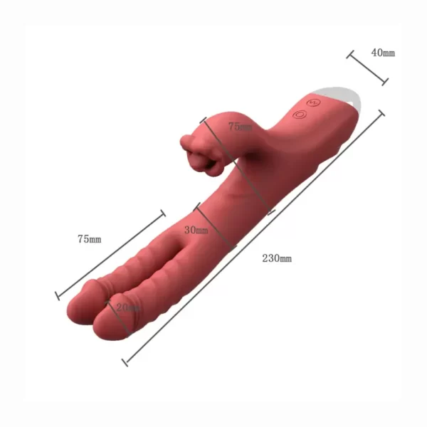 Anesidora Dual Head Vibrator Rabbit Design