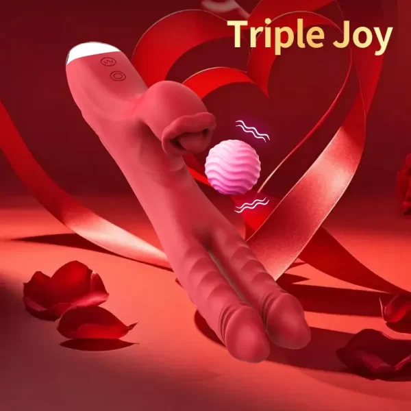 Anesidora Dual Head Vibrator Rabbit Design