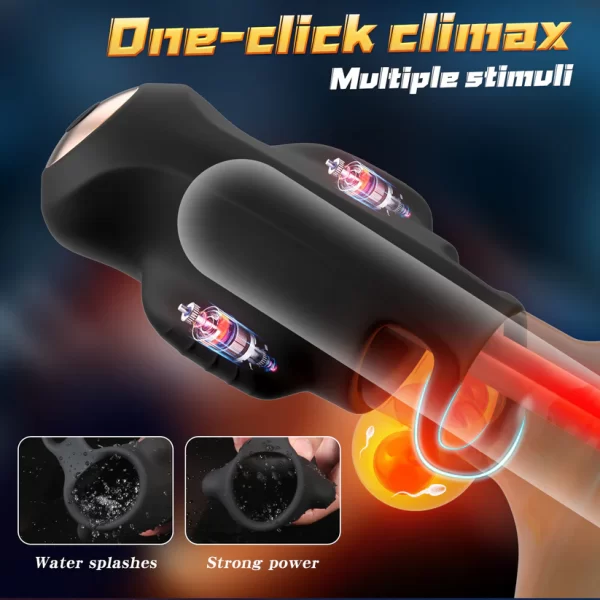 App Remote Control Vibrating Glans Massager and Penis Ring