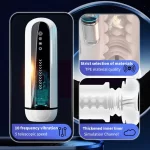 Auto Heating Thrusting Male Stroker with Touch Screen