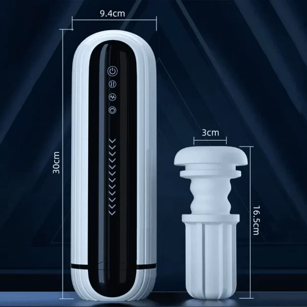 Auto Heating Thrusting Male Stroker with Touch Screen