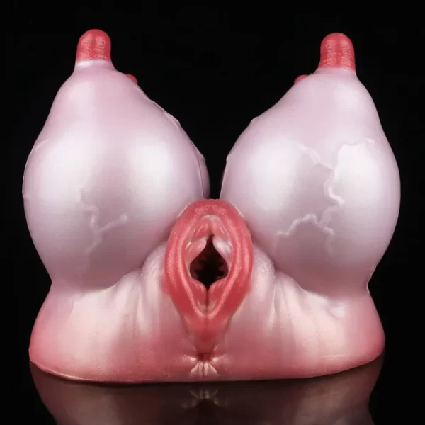 Cow Pussy Sucking Breast Stroker