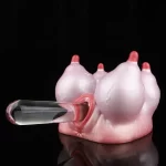 Cow Pussy Sucking Breast Stroker