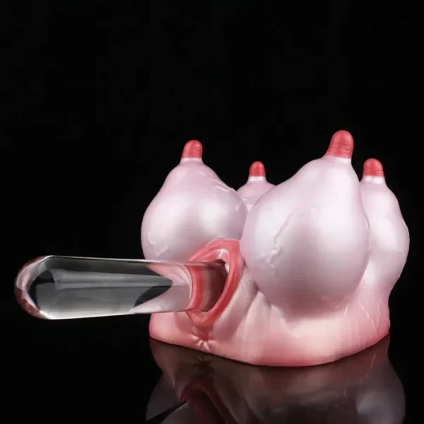 Cow Pussy Sucking Breast Stroker