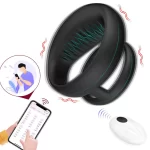 Dual Loop Vibrating Cock Ring With Remote Control