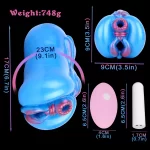 Equine Pussy Fantasy Male Stroker With Vibrating Bullet