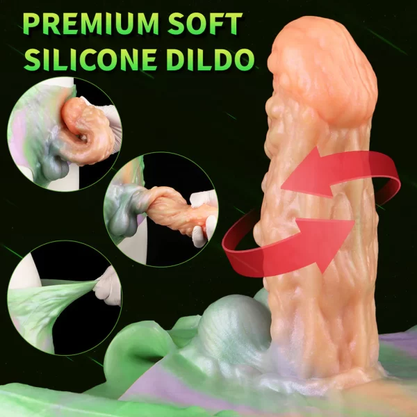 Fantasy Hollow Dildo Strap-on Monster Design