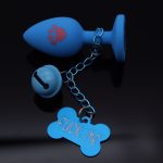 Hello Kitty Silicone Butt Plug With Custom Sign