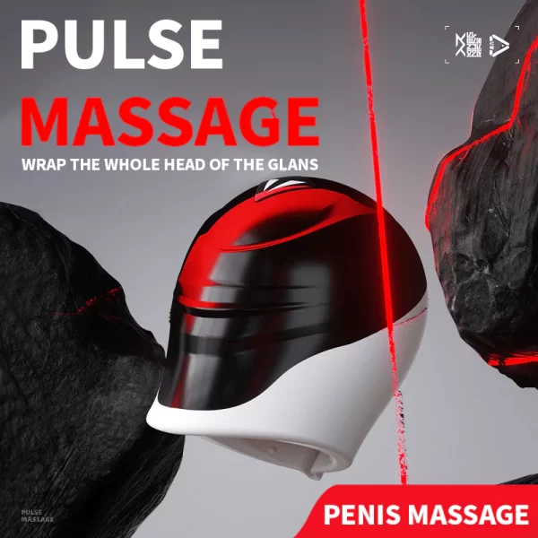 Helmet - Glans Massager Premium Silicone
