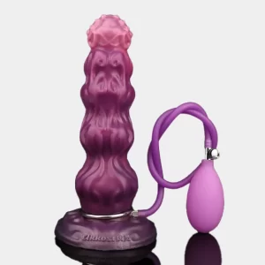 Inflatable Monster Dildo Knotted Design 8.5 Inches