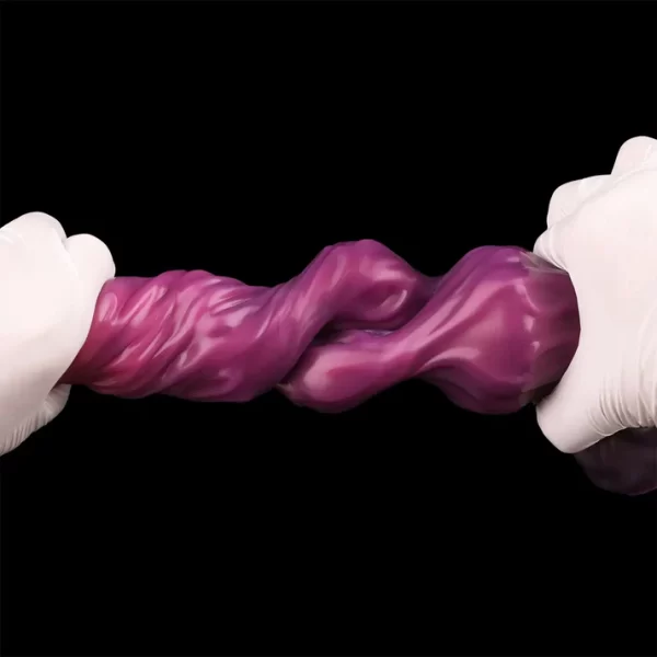 Inflatable Monster Dildo Knotted Design 8.5 Inches