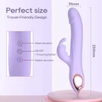 Lilac Rabbit G Rabbit Vibrator With Rotating Beads Gen 2